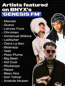 BNYX® - GENESIS FM (Album)