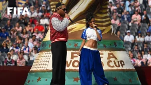Fifa Future Future And Tyla Perform Game Time At The Opening Ceremony Of Fifa World Cup 2026 In Los Angeles