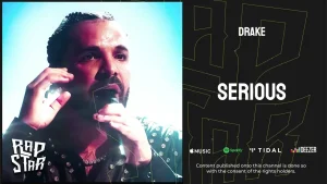 Rapstar Drake Serious