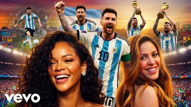 Megahitz Records Rihanna Shakira Messi The Goat