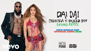 Shakira Shakira Burna Boy Spinall Dai Dai Spinall Remix Official Audio